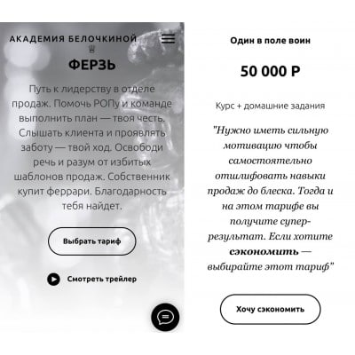 Ферзь. 1 поток. Тариф Один в поле воин. Настасья Белочкина, Академия Белочкиной Ферзь. 1 поток. Тариф Один в поле воин. Настасья Белочкина, Академия Белочкиной