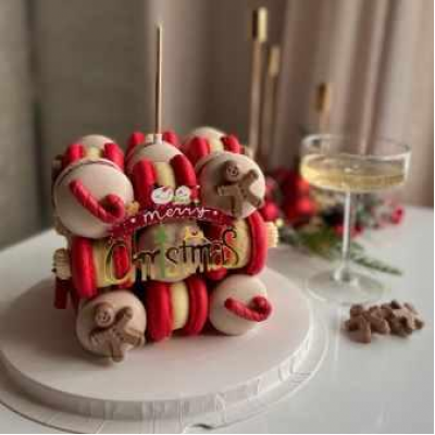 Кубо-торт из макарон. Владлена Миронова mironova_tocake Кубо-торт из макарон. Владлена Миронова mironova_tocake
