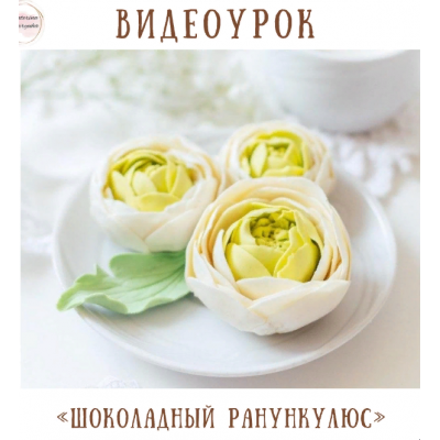 Видеоурок «Шоколадный ранункулюс». Екатерина Завирюха Видеоурок «Шоколадный ранункулюс». Екатерина Завирюха