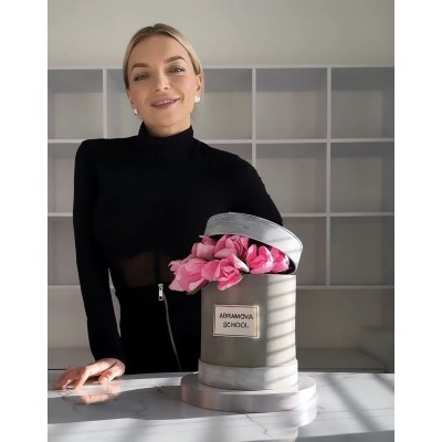 Торт Цветочная коробка. Екатерина Абрамова Торт Цветочная коробка. Екатерина Абрамова