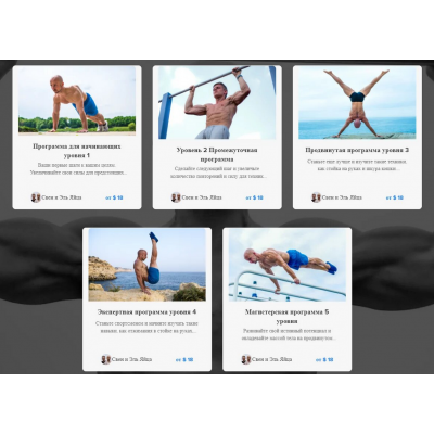 Полный курс Калистеники. Complete Calisthenics. Level 1-5 Bundle, Calisthenics Movement Полный курс Калистеники. Complete Calisthenics. Level 1-5 Bundle, Calisthenics Movement