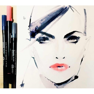 Fashion-портрет от иллюстратора CHANEL. Александр Рощин Fashionacademy Fashion-портрет от иллюстратора CHANEL. Александр Рощин Fashionacademy