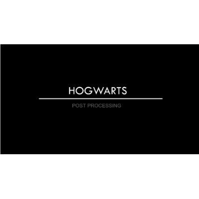 Постобработка. Кемран Шералиев Hogwarts Постобработка. Кемран Шералиев Hogwarts