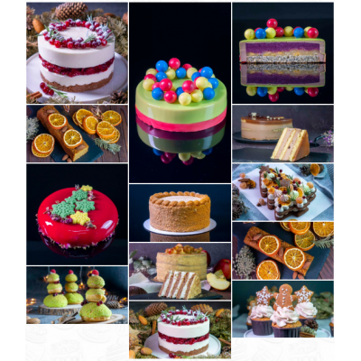 10 лучших новогодних тортов и десертов. Елена Крохмаль Pastry School 10 лучших новогодних тортов и десертов. Елена Крохмаль Pastry School
